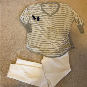 G.H.Bass Women’s striped sweater